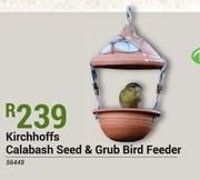 Kirchhoffs Calabash Seed & Grub Bird Feeder