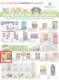 Agrimark : Pampered Pets Promotion (12 October - 7 November 2020), page 1