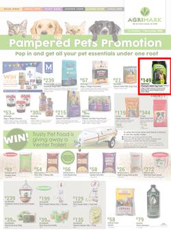 Agrimark : Pampered Pets Promotion (12 October - 7 November 2020), page 1
