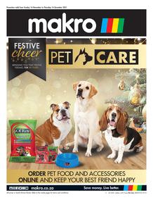 Makro : Pet Care (14 November - 16 December 2021)