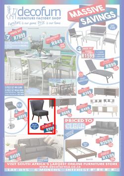 Decofurn : Massive Savings (3 Jan - 11 Jan 2018)), page 1