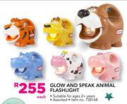 Little Tikes Glow And Speak Animal Flashlight-Each