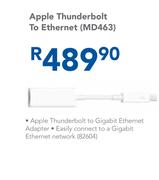 Apple Thunderbolt To Ethernet-MD463