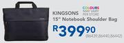 Kingsons 15" Notebook Shoulder Bag