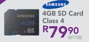 Samsung 4GB SD Card Class 4