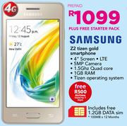 Samsung Z2 Tizen Gold Smartphone