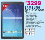 Samsung Tab E 9.6" 3G Tablet T561