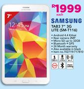 Samsung Tab3 7" 3G Lite SM-T116