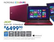 Acer Aspire E5 i3 Notebook Each