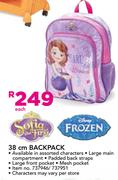 Sofia The First 38mm Backpack-Each