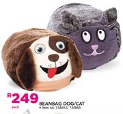 Beanbag Dog/Cat-Each