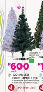 120cm LED Fibre Optic Tree-Each