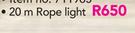 20m LED Multi Effect Rope Light