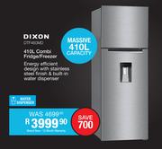 Dixon 410L Combi Fridge/Freezer