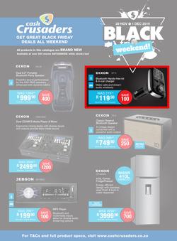 Cash Crusaders : Black Weekend (29 Nov - 1 Dec 2019), page 2