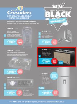 Cash Crusaders : Black Weekend (29 Nov - 1 Dec 2019), page 2
