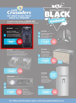 Cash Crusaders : Black Weekend (29 Nov - 1 Dec 2019), page 2
