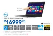 Dell 5547 i7 Touch Notebook