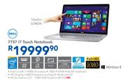 Dell 7737 i7 Touch Notebook