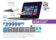 Dell XPS 15 Notebook Each