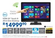 Dell 5348 23" Touch i5 All-In-One Desktop