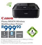 Canon Pixma MX474 Wireless Multifunction Printer