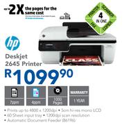 HP Deskjet 2645 Printer