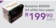 Rotatrim 80GSM A4 White Box Paper