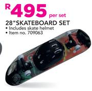 28" Skateboard Set-Per Set