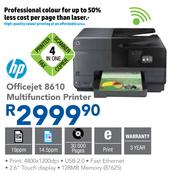 HP Officejet 8610 Multifunction Printer