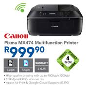 Canon Pixma MX474 Multifunction Printer