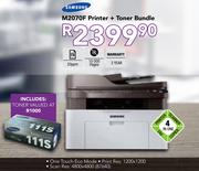 Samsung M2070W Printer + Toner Bundle