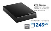 Seagate 2TB Portable Hard Drive