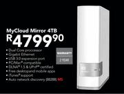 WD MyCloud Mirror 4TB