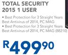 Bitdefender Total Security 2015 1 User