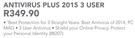 Bitdefender Antivirus Plus 2015 3 User