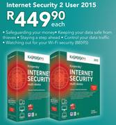 Kaspersky Internet Security 2 User 2015-Each
