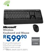 Microsoft Wireless Keyboard & Mouse