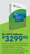 QuickBooks Pro 2015 Software