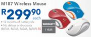 Logitech M187 Wireless Mouse-Each 