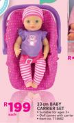 33cm Baby Carrier Set