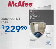 Mcafee Antivirus Plus 2015