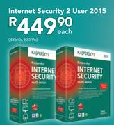 Kaspersky Internet Security 2 User 2015-Each