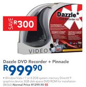 Dazzle DVD Recorder + Pinnacle