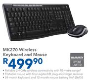 Logitech MK270 Wireless Keyboard And Mouse