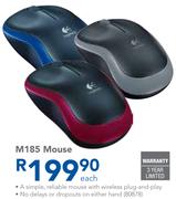 Logitech M185 Mouse-Each