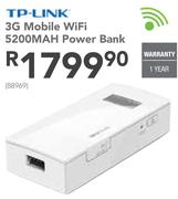 TP-Link 3G Mobile Wi-Fi 5200MAH Power Bank