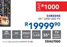 Samsung 55" UHD LED TV 55HU7000