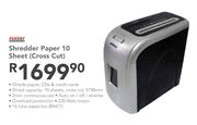 Parrot Products Shredder Paper 10 Sheet (Cross Cut)