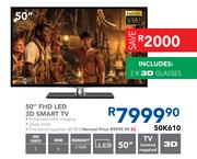 Hisense 50" FHD LED 3D Smart TV 50K610